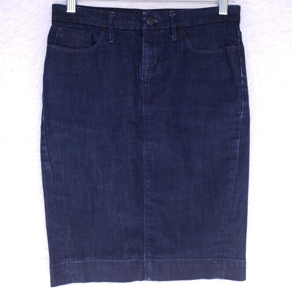Banana Republic Premium Denim Skirt Womens Size 17 Blue Jean Casual Pants